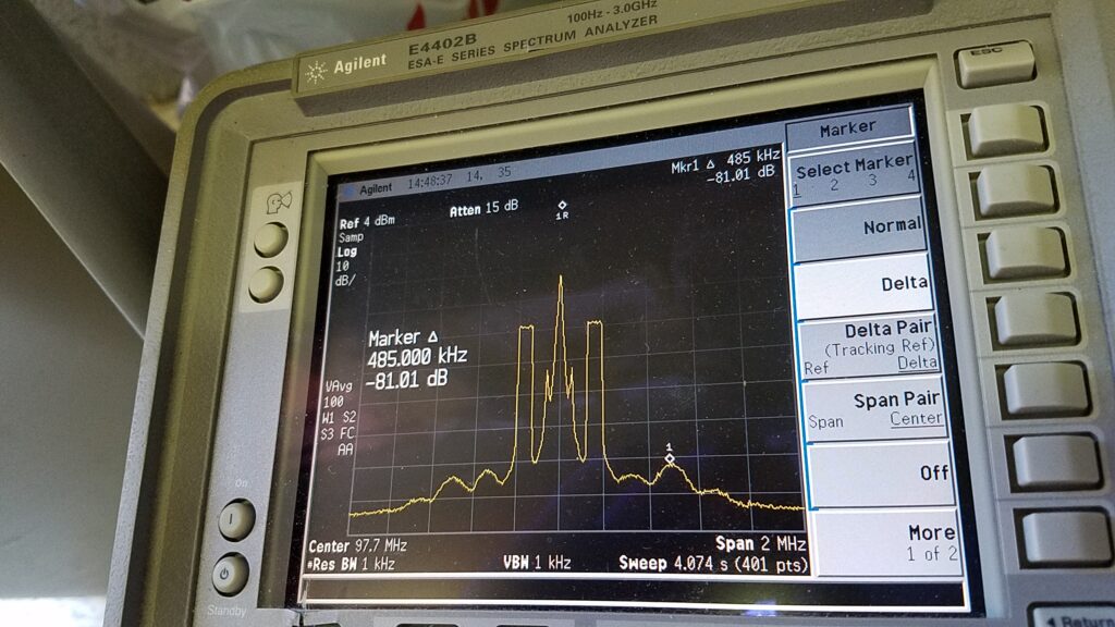 Fcc Fm Hd Mask Compliance Field Service Engineer Calibration Support Nrsc 5 C Report Proof Data Victoryrf Victory Rf